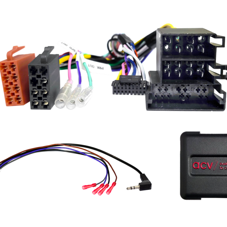 ACV 42xct006-0 rattiohjain-adapteri  Citroen/Fiat/Peugeot 2006-2014  ISO Multilead lose
