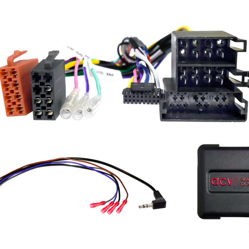 ACV 42xct006-0 rattiohjain-adapteri  Citroen/Fiat/Peugeot 2006-2014  ISO Multilead lose