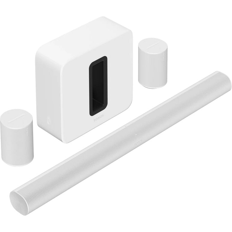 Sonos Arc + Sub (Gen 3) + 2 x Era 100 Home Theatre System