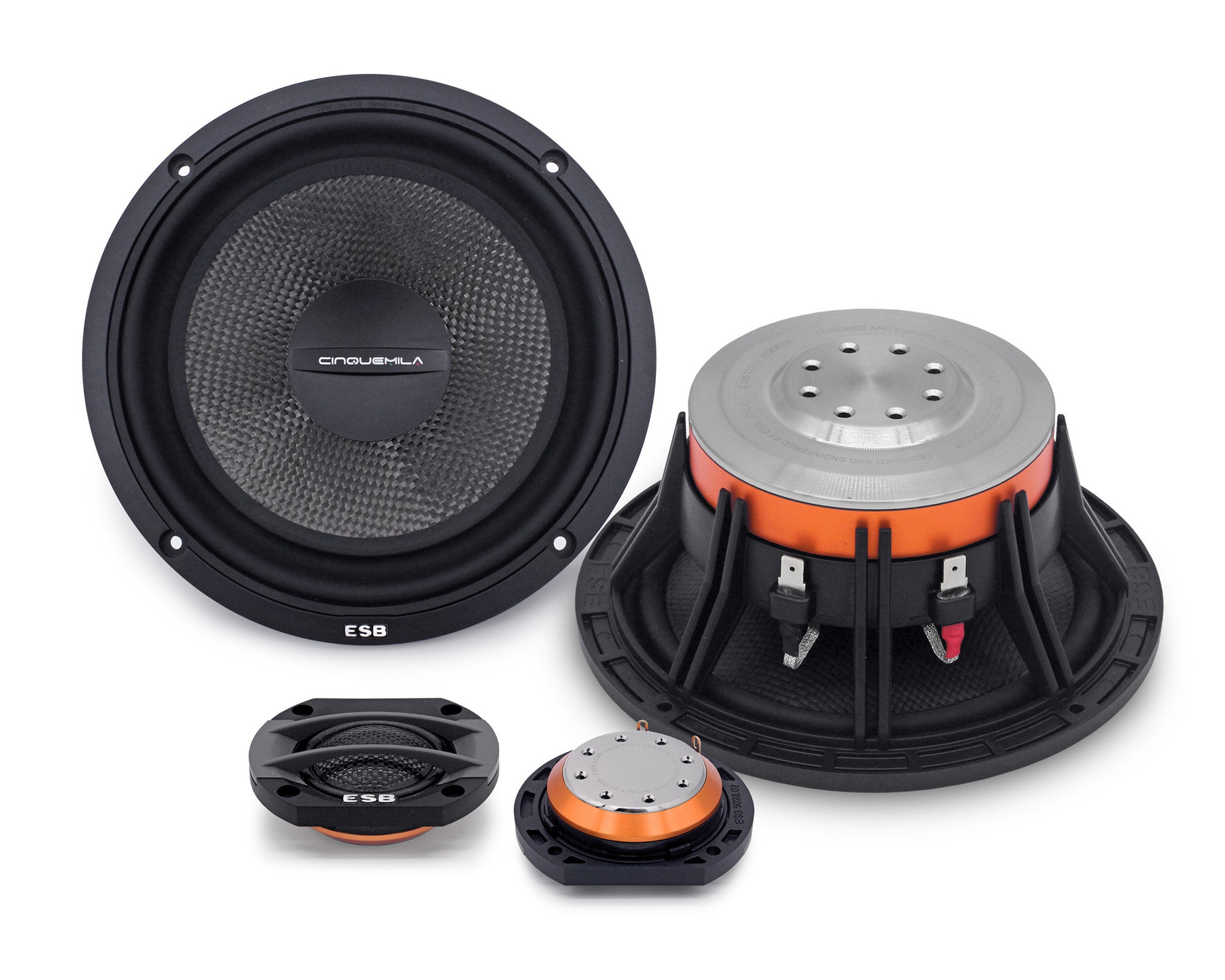 ESB Audio 5.6K2X 2-Way Speaker System + Crossover (Pair)