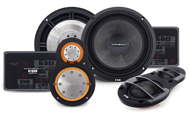 ESB Audio 5.6K3UX 3-Way Speaker System UMA + Crossover (Pair)