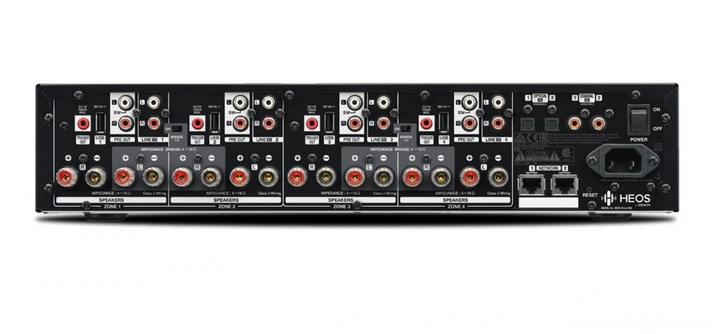 Denon HEOS Drive HS2 – 8-kan. monihuonevahvistin, 60W