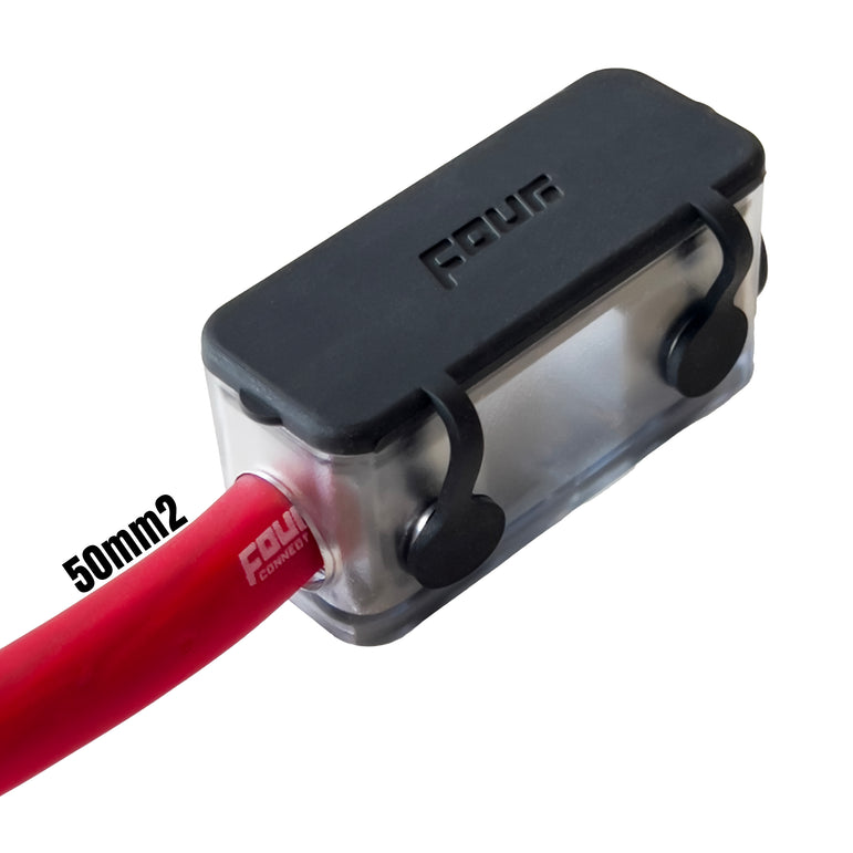 FOUR Connect 4-600420 mini ANL fuse holder, splashproof 10/50mm²
