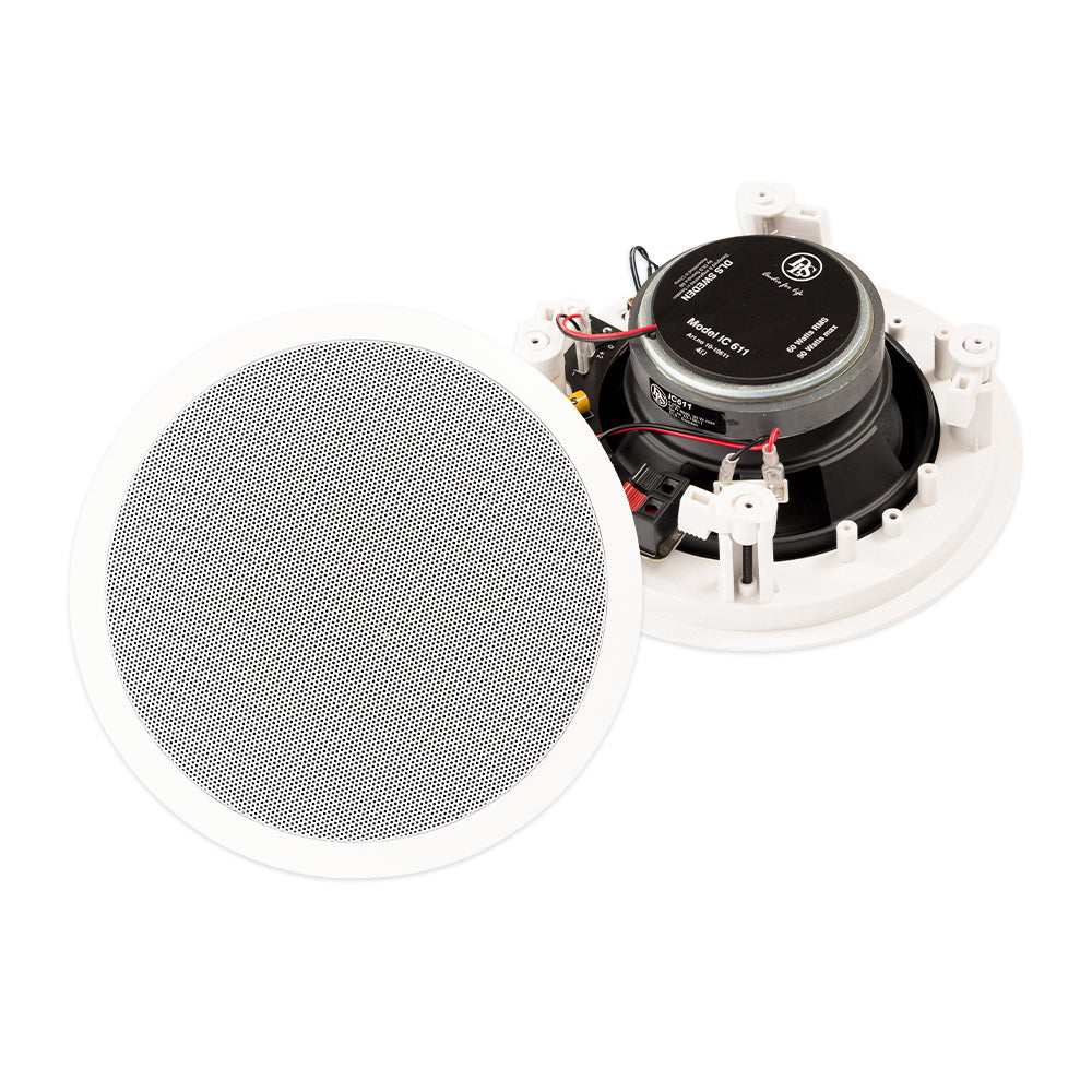 DLS IC611 upotettava kaiutinpari 6,5
