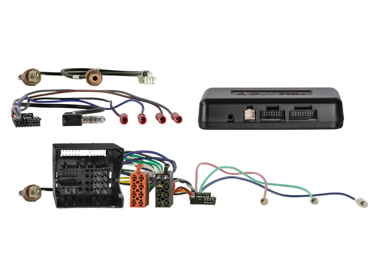 ACV 43xvw04 Rattiohjain-adapteri VW Crafter II (SY/SZ) 2017 - 2025 - 52Pin Quadlock