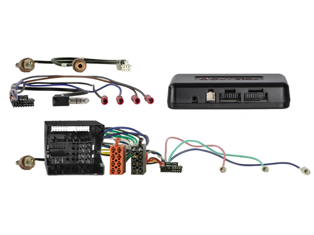 ACV 43xvw04 Rattiohjain-adapteri VW Crafter II (SY/SZ) 2017 - 2025 - 52Pin Quadlock