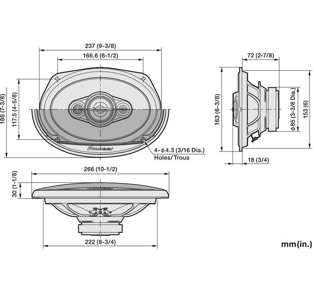 Pioneer TS-A6971F