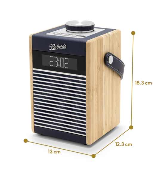 Roberts Radio Rambler Midi – DAB+/FM-radio Bluetoothilla ja herätystoiminnoilla
