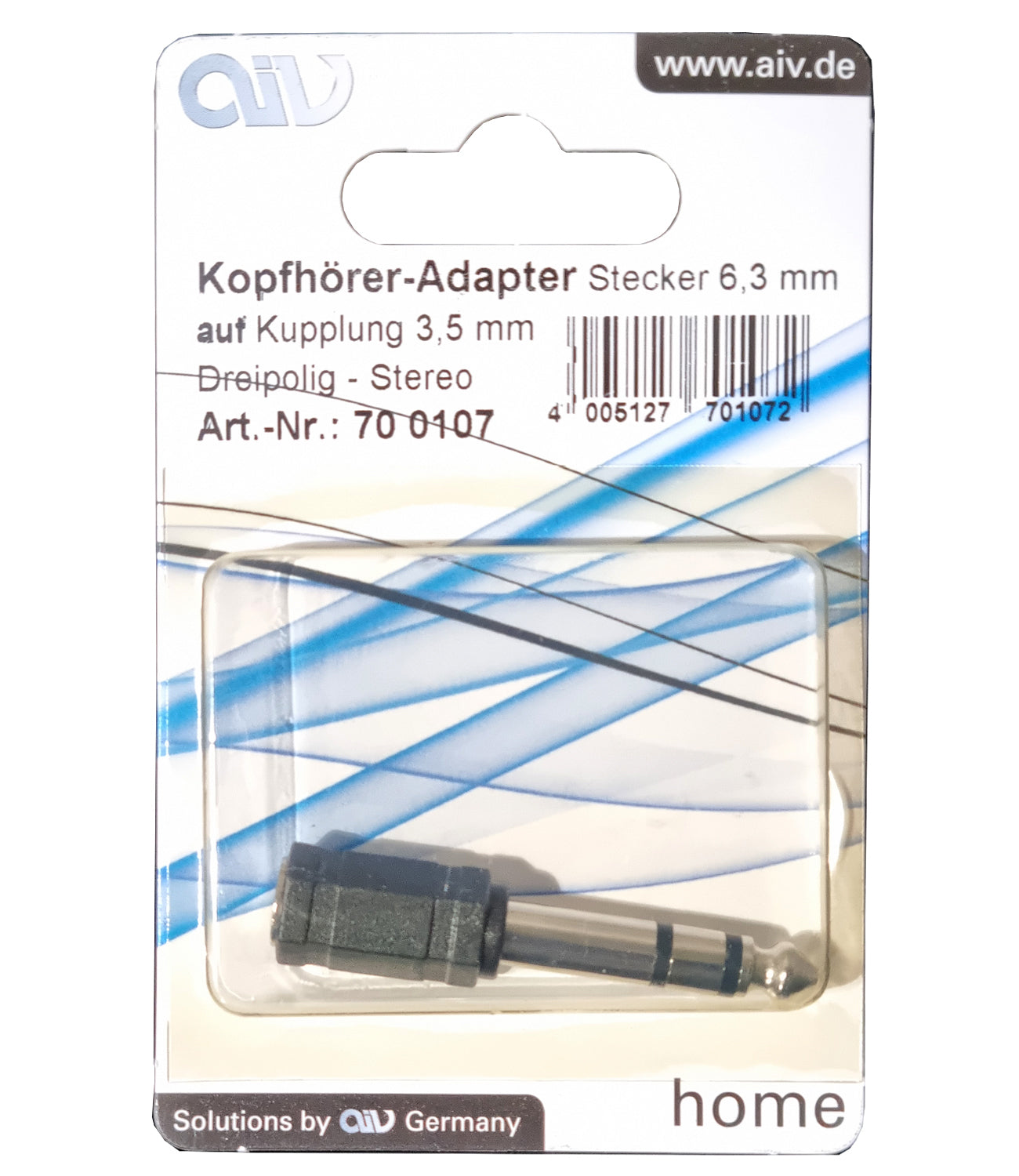 AIV Headphone adapter - Stereo 700107