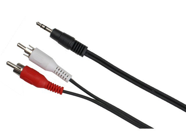 AIV Jack connector 3.50 mm / 2x RCA plug cable - 1.50 m 700150