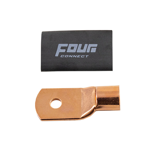 FOUR Connect 4-690394 STAGE3 OFC M8 ring terminal 70-100mm2, 1 x black
