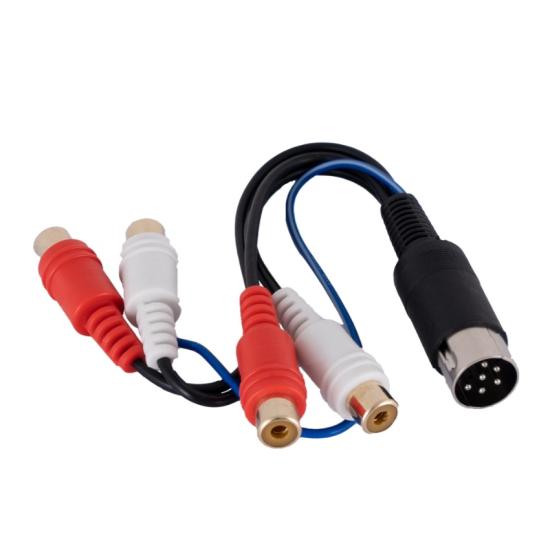 Auto-Connect VO02MDFR DIN→RCA adapteri Volvo