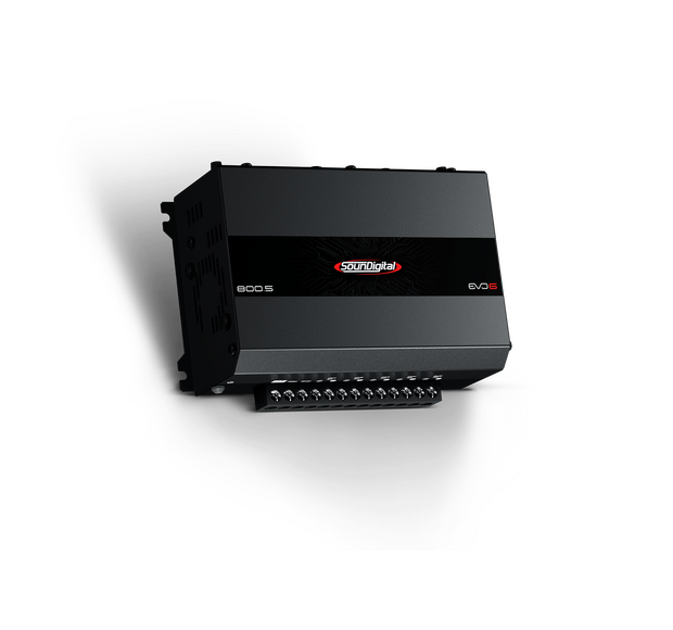 SounDigital 800.5 EVO 6 – 5-Channel Amplifier 4 Ω