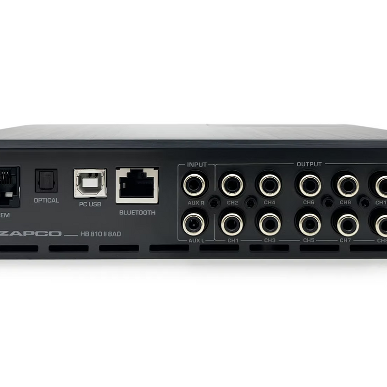Zapco HB 810 II 8AD 10-Channel DSP Amplifier / 8-Channel Amplifier.