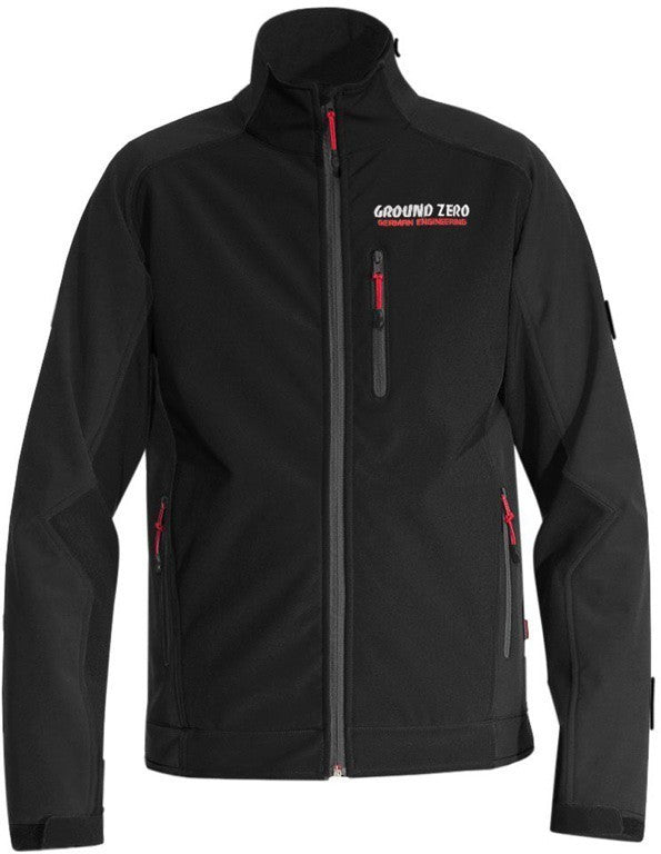 Ground Zero black softshell jacket S