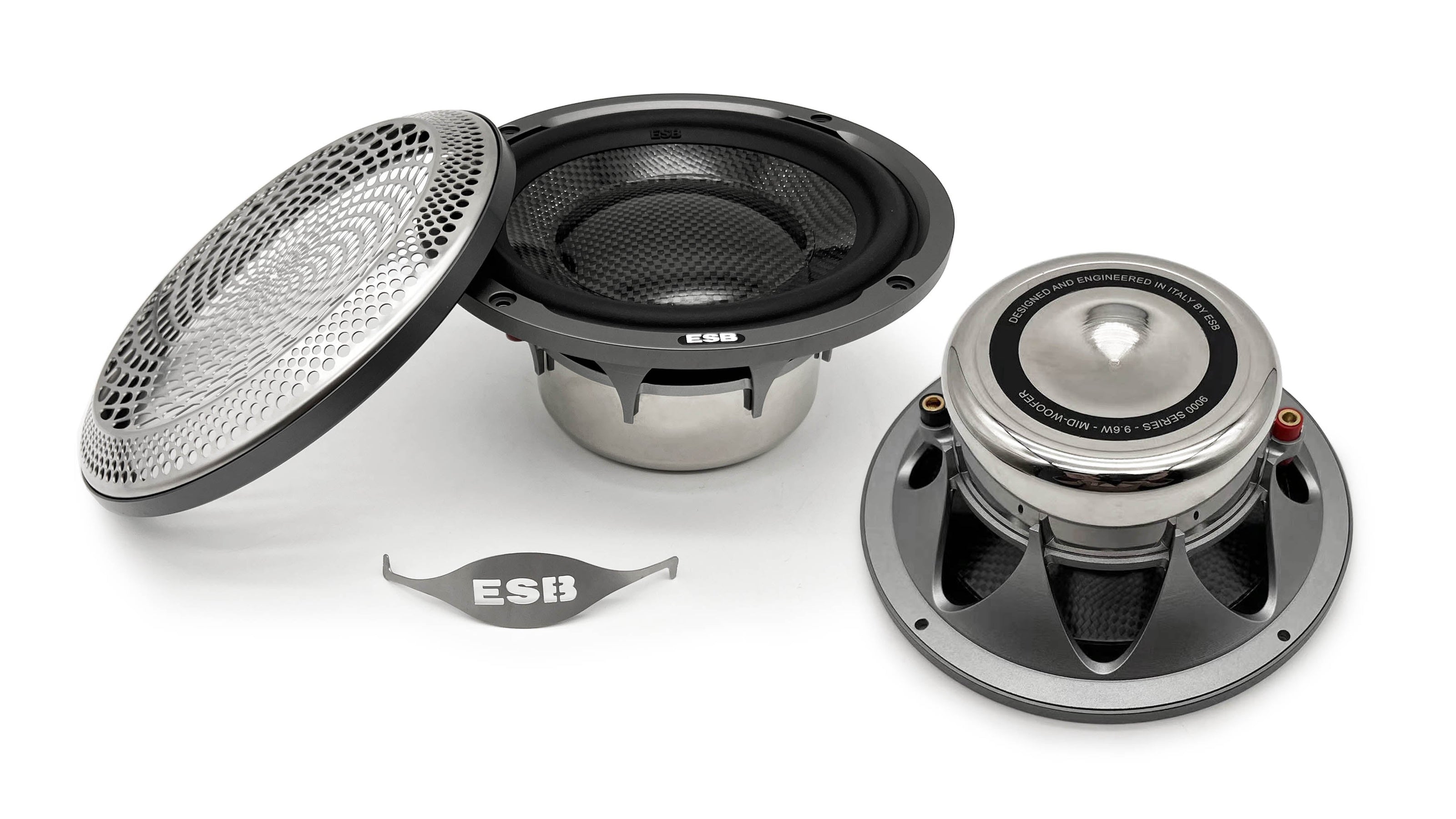 ESB Audio 9.6W CNC-ritilä 6,5