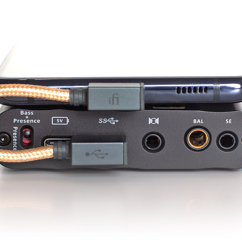 iFi USB-C OTG 90° -kaapeli