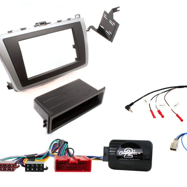 Mazda 6, 2008 – 2010 1-DIN/2-DIN soittimen asennuskitti AH-KIT-MAZDA01