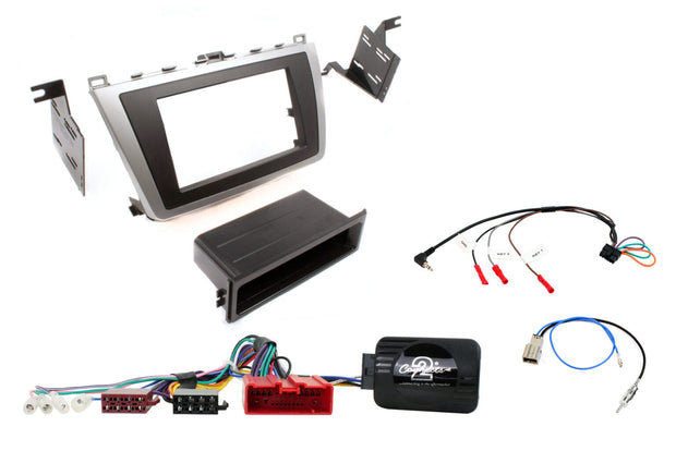 Mazda 6, 2008 – 2010 1-DIN/2-DIN soittimen asennuskitti AH-KIT-MAZDA01