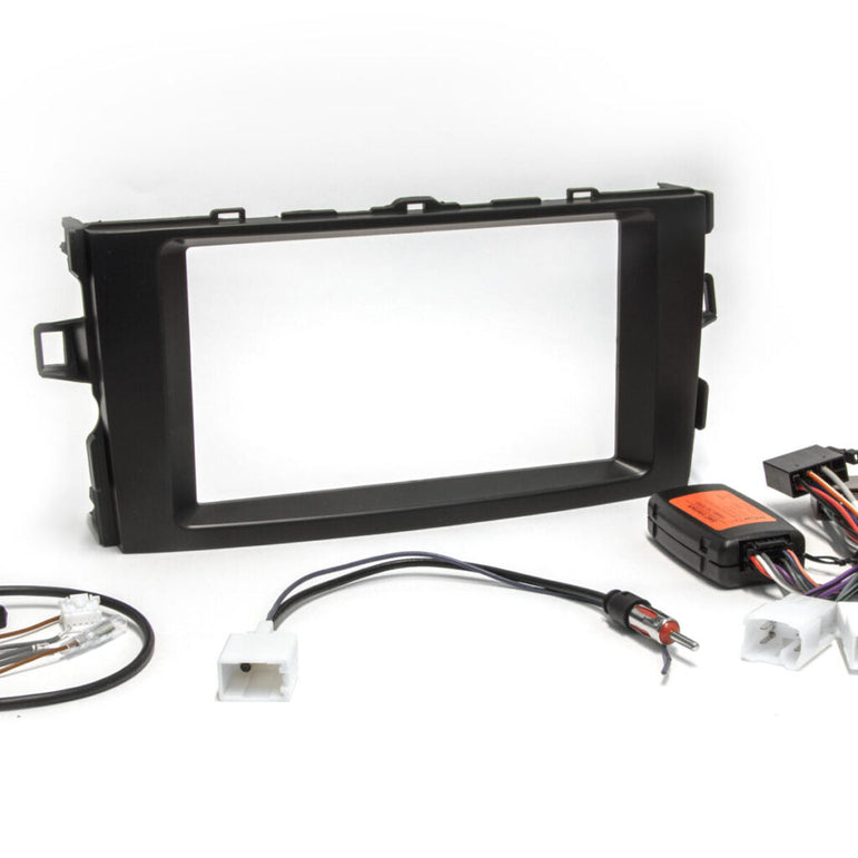 Auris 2006-2012 2-DIN soittimen asennuskitti AH-KIT-TOY01