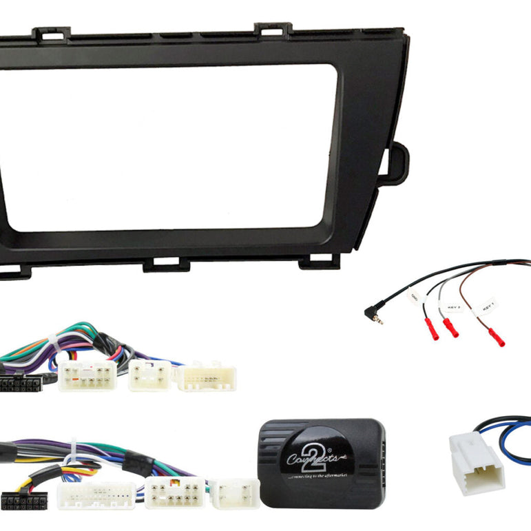 Prius 2009 – 2015 2-DIN car stereo installation kit