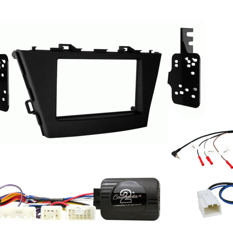 Prius +/V 2012 – 2021 2-DIN player installation kit
