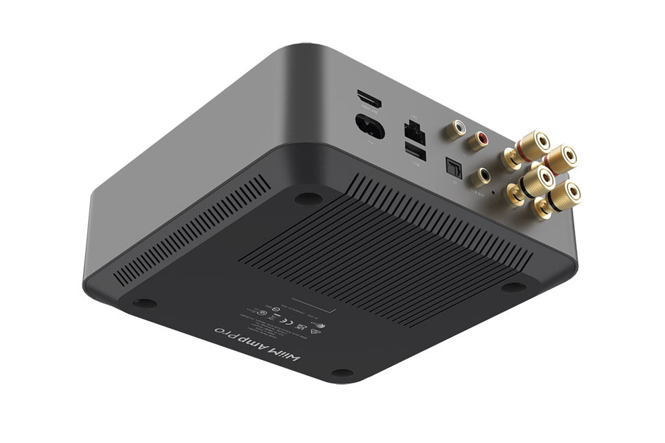 WiiM Amp Pro verkkovahvistin, Space Gray