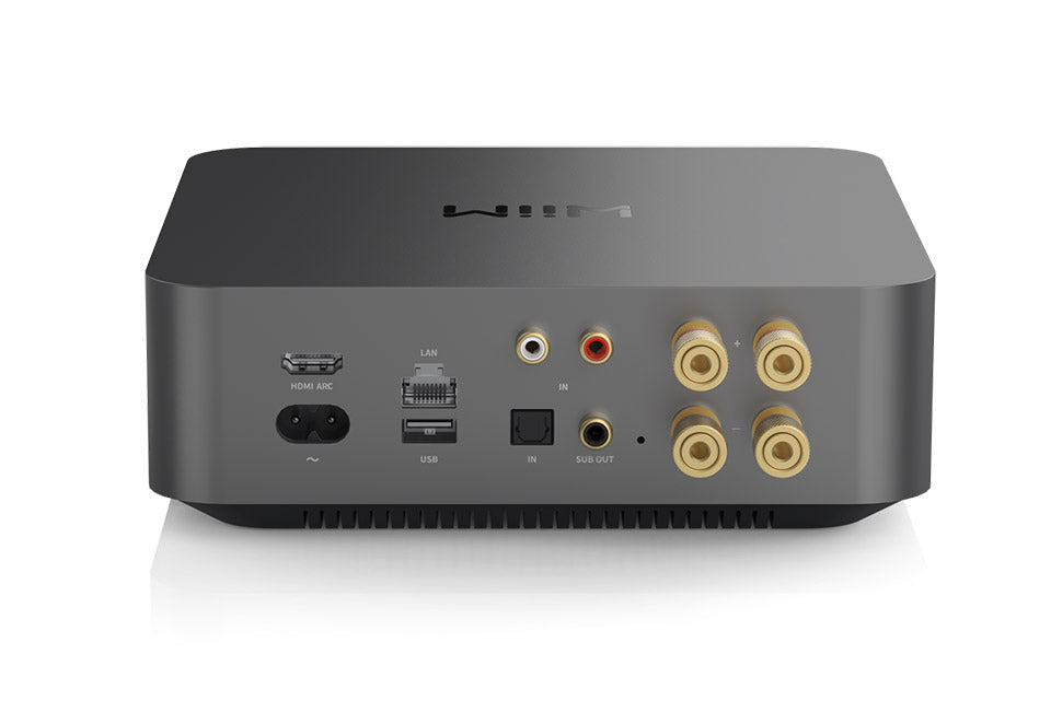 WiiM Amp Pro verkkovahvistin, Space Gray