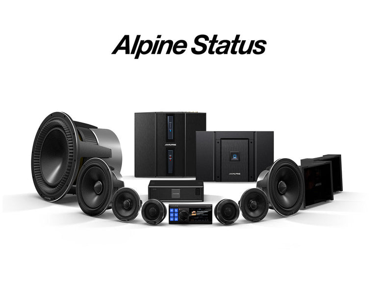 Alpine HDA-M80 800W Status Monovahvistin D-luokka