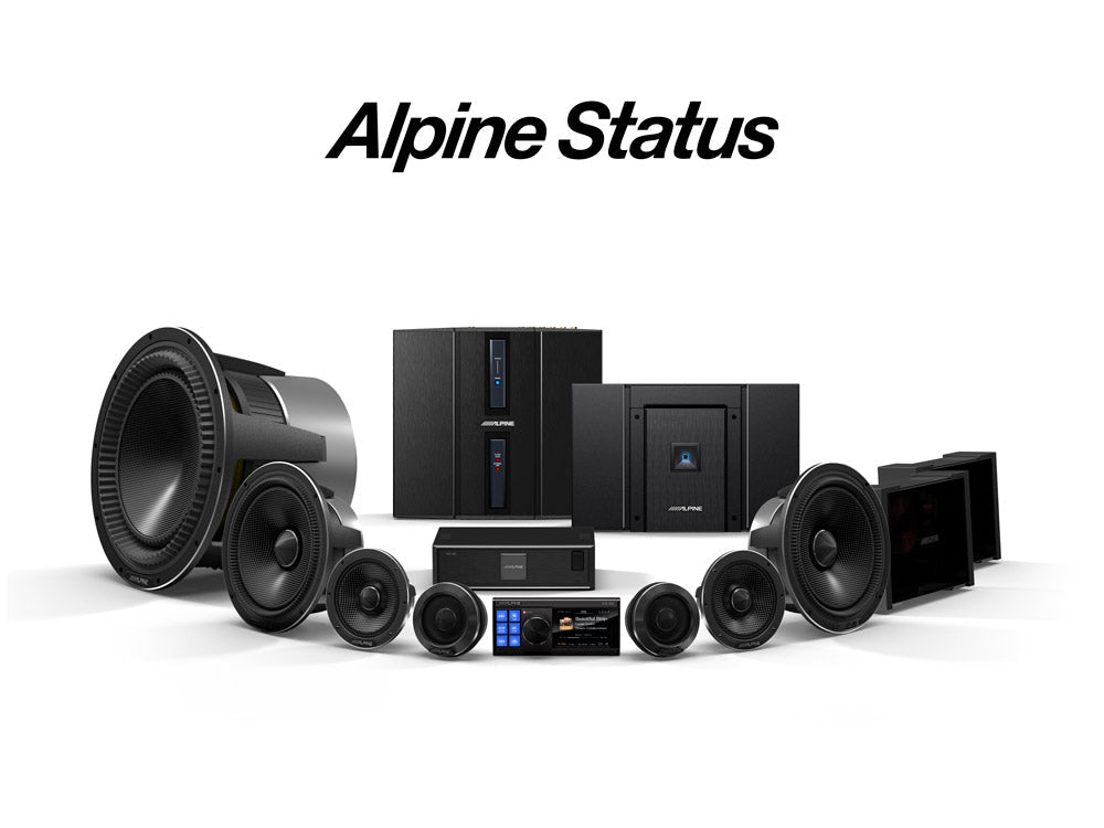Alpine HDA-M80 800W Status Monovahvistin D-luokka
