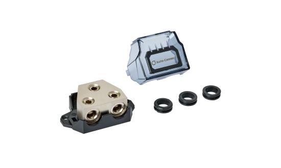 Auto-Connect Jakoblokki 1 Sisääntulo 2 Ulostuloa - 54mm²