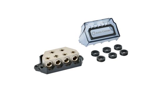Auto-Connect Jakoblokki 2 Sisääntuloa 4 Ulostuloa - 54mm²