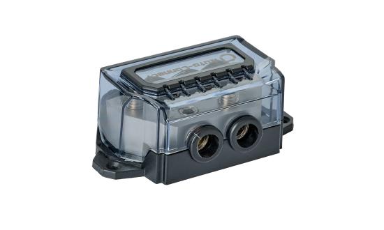 Auto-Connect Jakoblokki 2 Sisääntuloa 4 Ulostuloa - 54mm²
