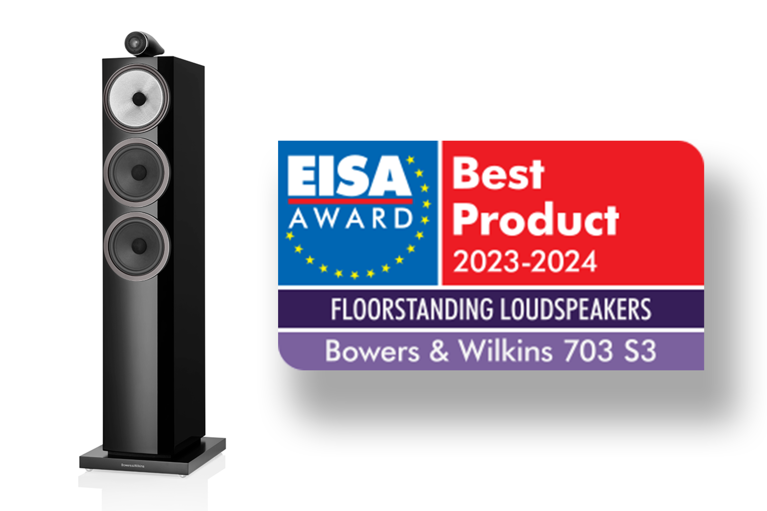 Bowers & Wilkins 703 S3 lattiakaiutinpari