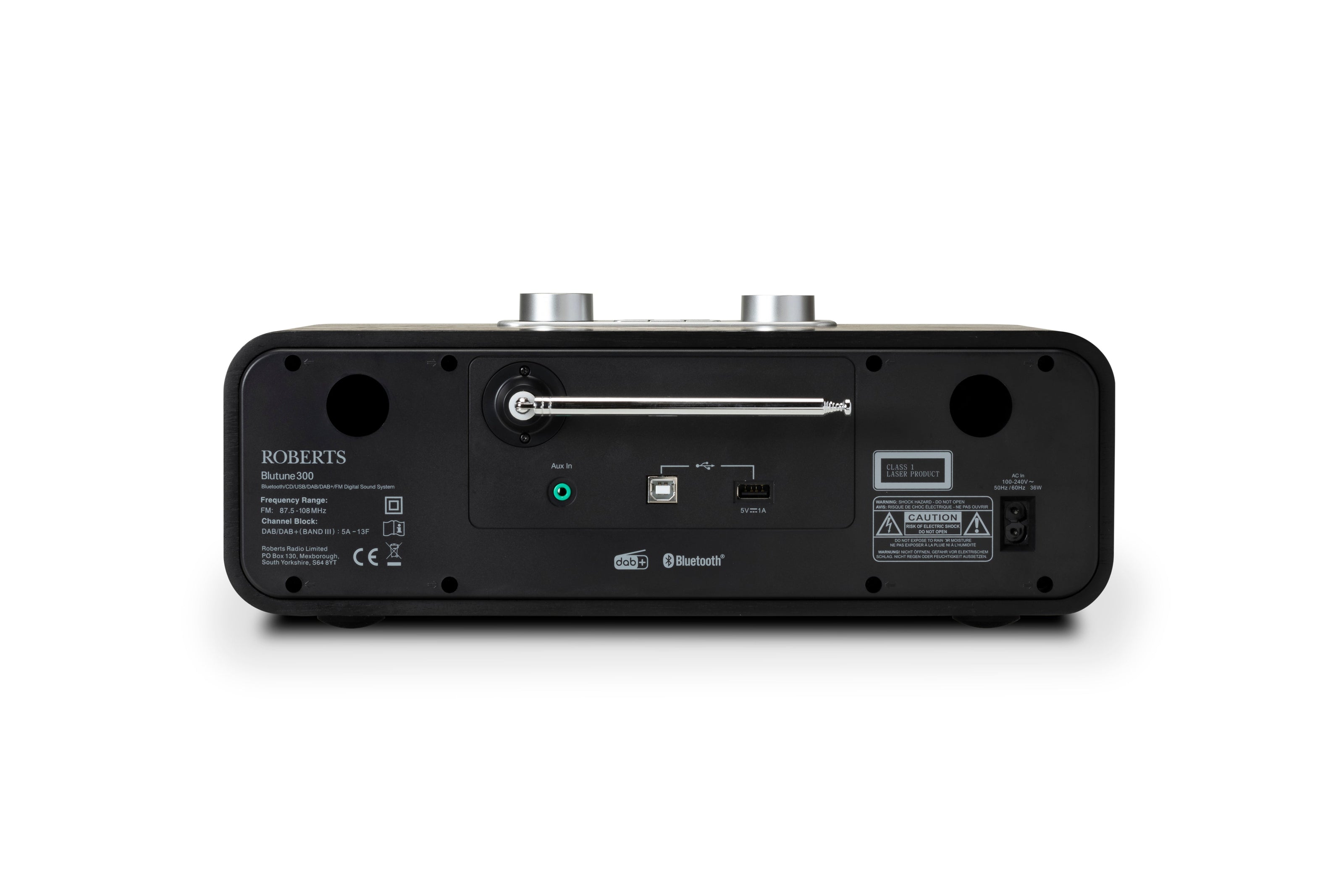 Roberts Radio Blutune 300 – CD-musiikkikeskus Bluetoothilla ja langattomalla latauksella