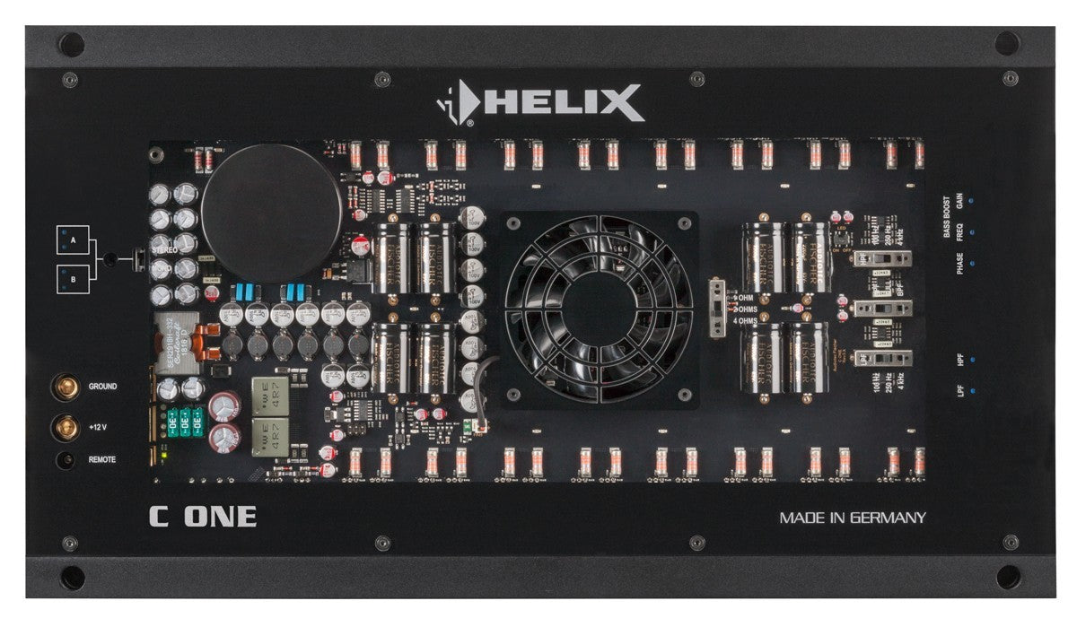 Helix C ONE Monovahvistin 1100W RMS 1Ω Class AB, vaihtolaite