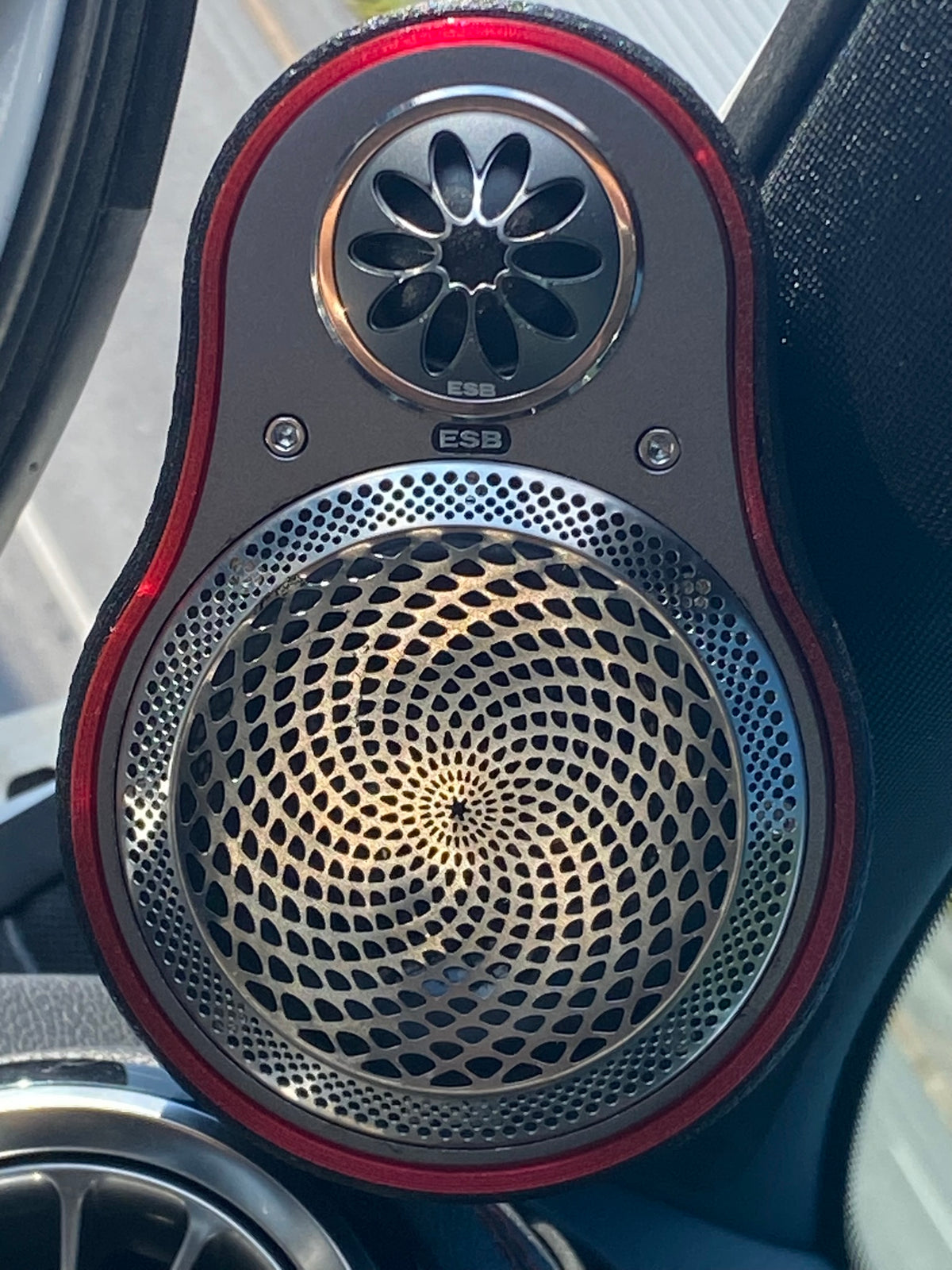 3D-tulostetut asennuspodit ESB Audio UMA-tuotteille (pari)