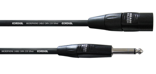 Cordial SILVER LINE XLR Male/Mono Jack CIM MP