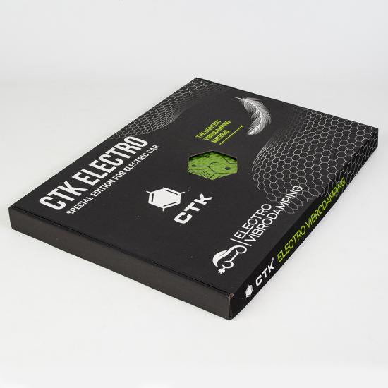 CTK Electro Damping Mat 2.0mm for Electric Cars - 16pcs 370x500mm (2.96m²)