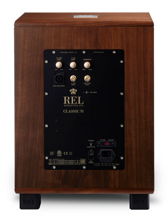 REL Classic 98 aktiivisubwoofer