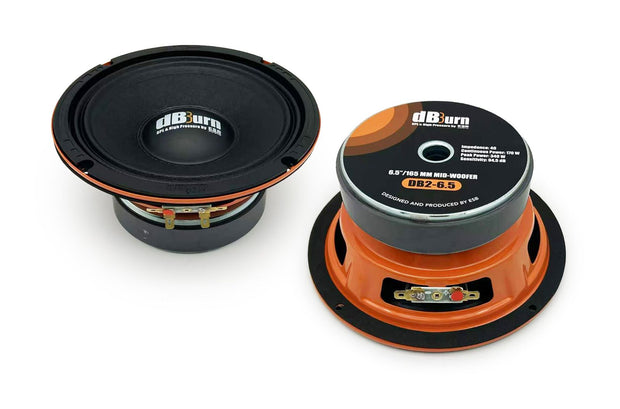 ESB Audio dBBurn 6,5"/165 mm Korkean Hyötysuhteen Keskibasso (1 kpl)