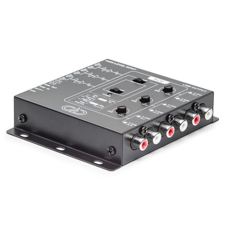 DD Audio SC6  6-kanavainen linjamuunnin SC-6a