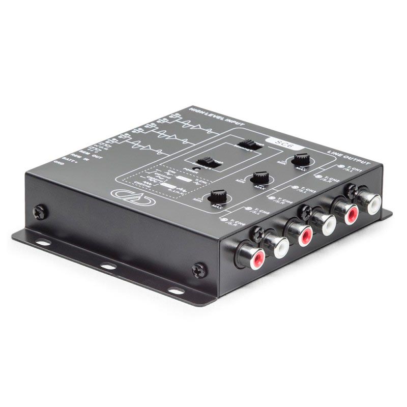 DD Audio SC6  6-kanavainen linjamuunnin SC-6a