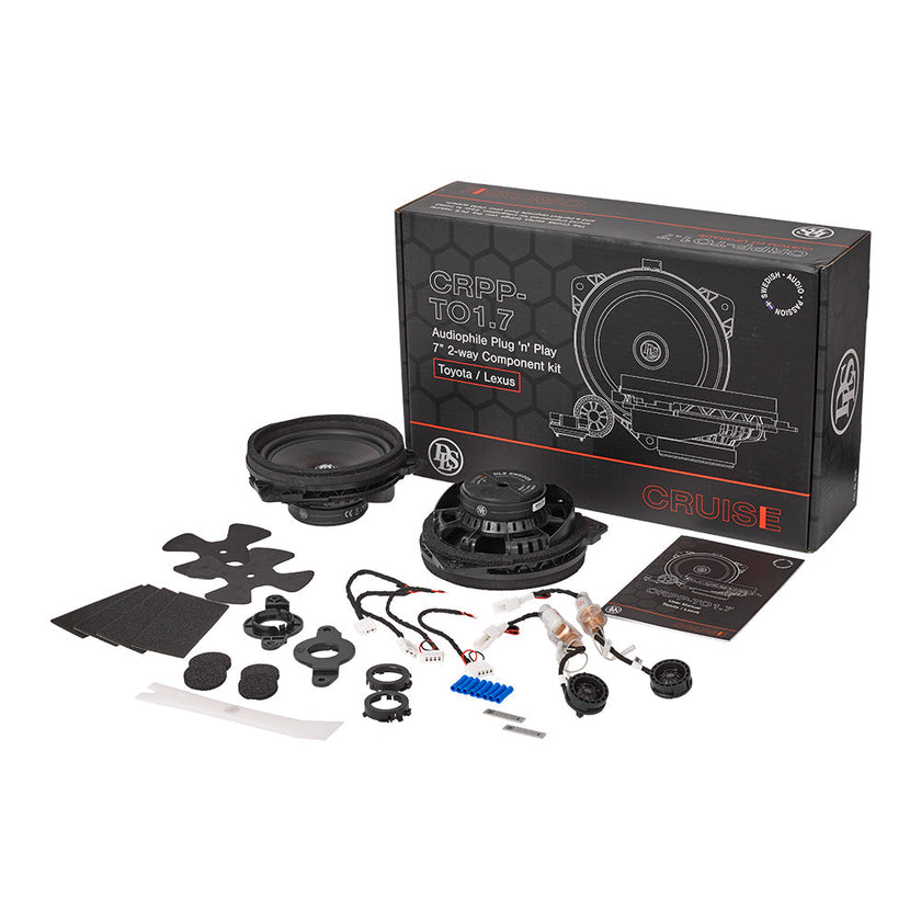 DLS Cruise CRPP-TO1.7 7" Component Speaker System Toyota / Lexus / Subaru