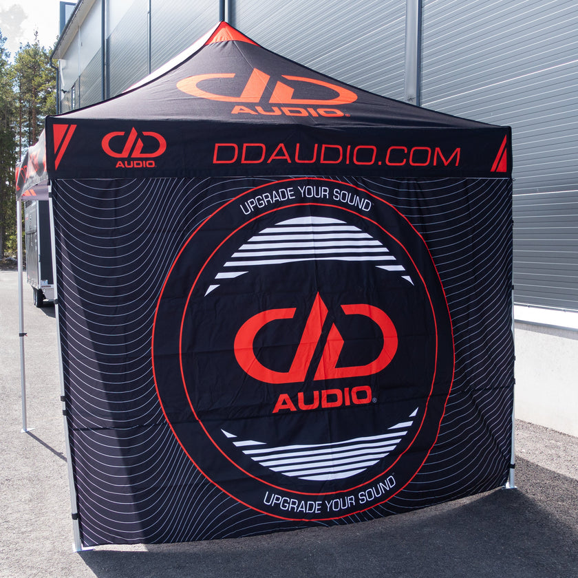 DD Audio 10x10 tent back / side panel DD TRADESHOW-BACK PANEL
