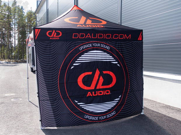 DD Audio 10x10 teltan taka / sivu paneeli DD TRADESHOW-BACK PANEL