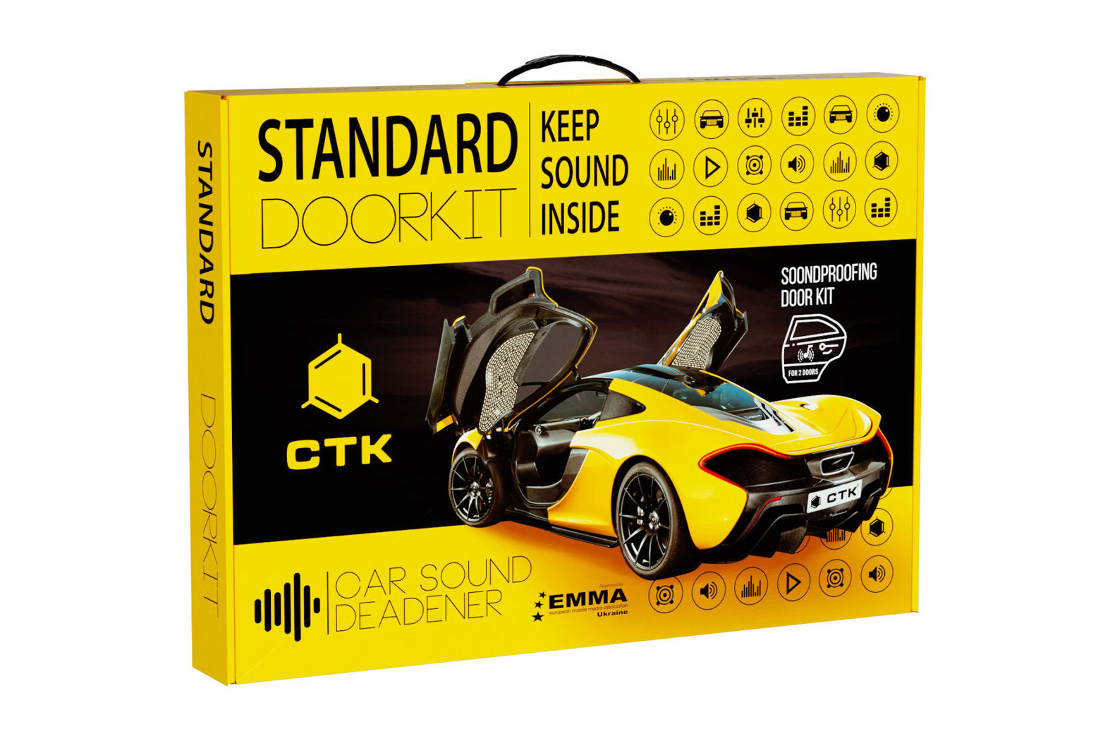 CTK Doorkit Standard Damping Set for 2 Doors