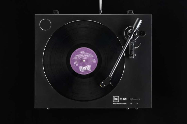 Dual CS 329 Fully Automatic Turntable with AT91 Cartridge