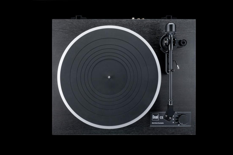 Dual CS 418 Manual Turntable with Ortofon 2M Red RIAA Preamplifier