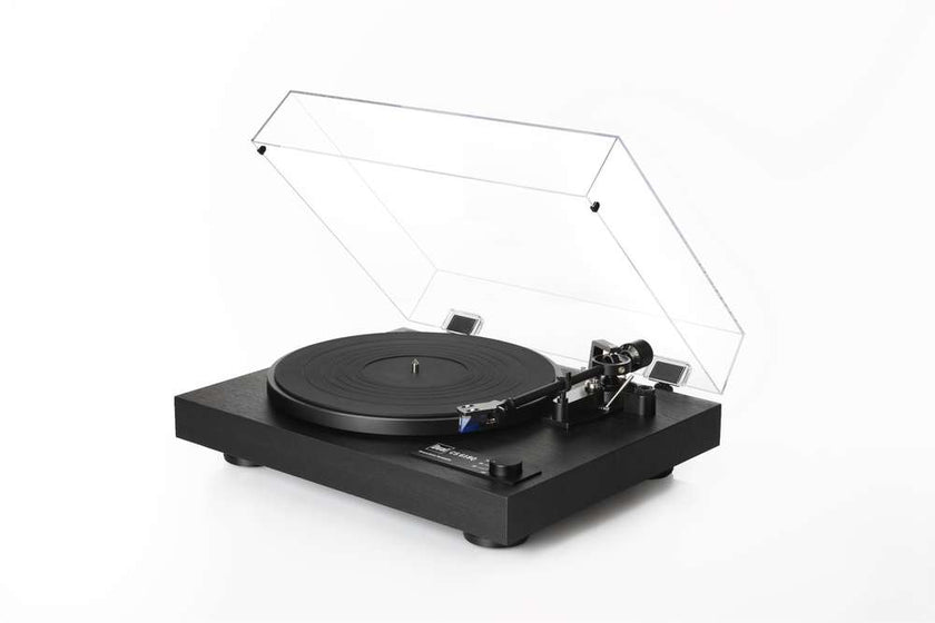 Dual CS 618Q Direct Drive Turntable Twin Gimbal Ortofon 2M Blue Quartz-stabilized